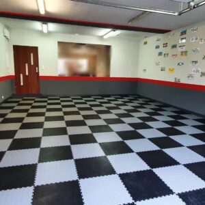 Podłoga z płytek PVC do garażu/ warsztatu - pakiet 15m2 PVC Standard 7 mm