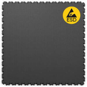 Płytki XL ESD 10^6 Ω posadzka przewodząca - Graphite