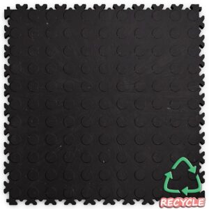ECO płytka PVC, PCV, PCW Standard 7mm - Black, Monety