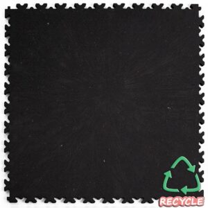 WYPRZEDAŻ ECO płytka PVC, PCV, PCW Standard 7mm - Black