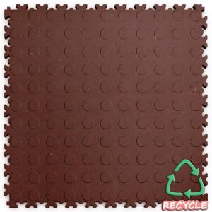 ECO płytka PVC, PCV, PCW Standard 7mm - Brown, Monety