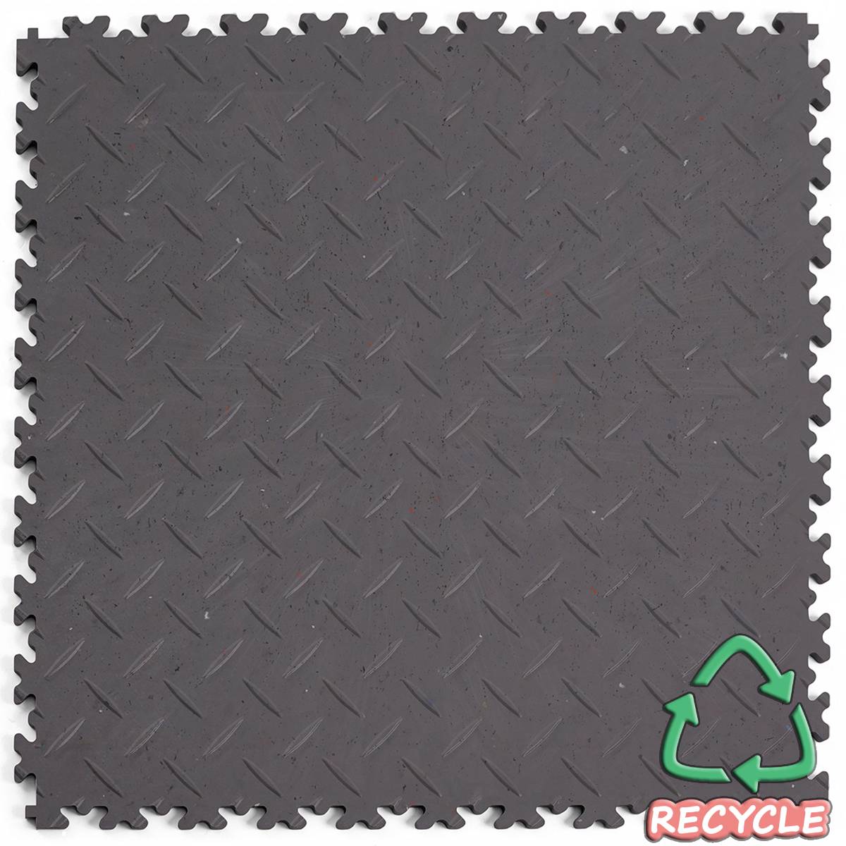 ECO płytka PVC, PCV, PCW Ultra 10mm - Graphite, Blacha Ryflowana