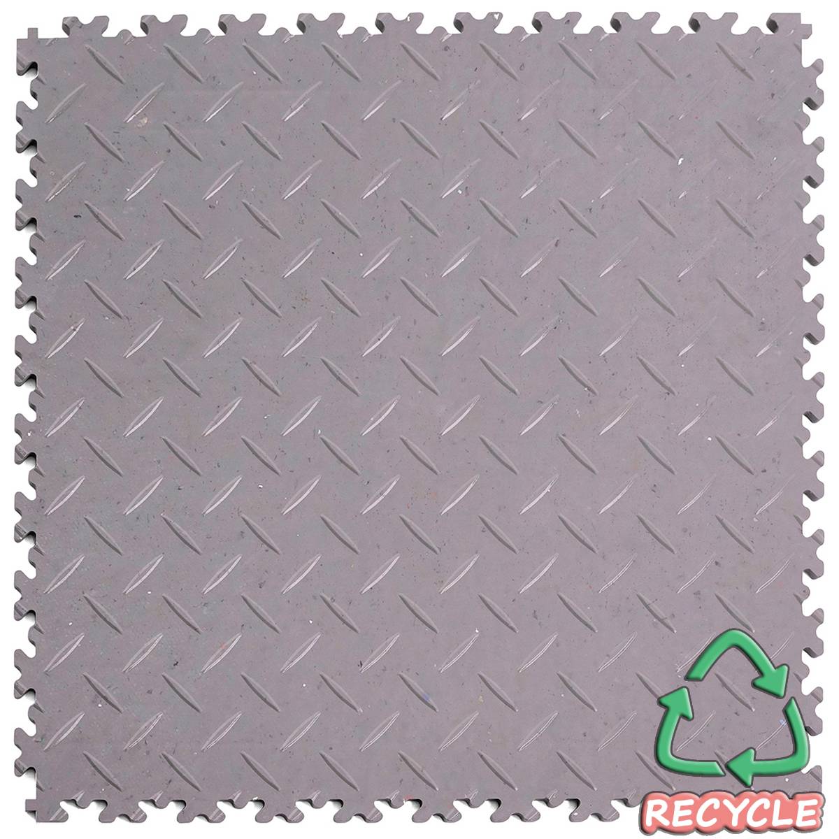 ECO płytka PVC, PCV, PCW Ultra 10mm - Grey, Blacha Ryflowana